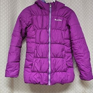 Columbia  Vibrant Purple Puffer Coat